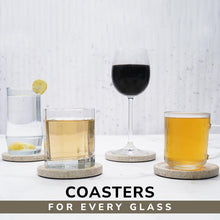 Load image into Gallery viewer, Coaster Plates - Depth Design - Set of 4
