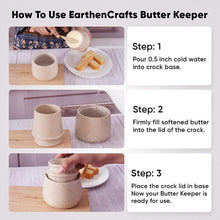 Load image into Gallery viewer, Marble Butter Keeper With Lid
