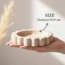 Load image into Gallery viewer, Round Jewellery Tray - Cloud Design
