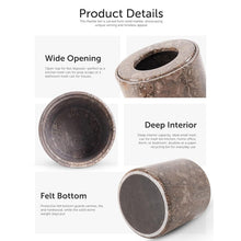 Load image into Gallery viewer, Round Trash Can With Cap
