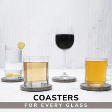 Load image into Gallery viewer, Coaster Plates - Depth Design - Set of 4
