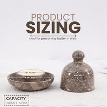 Load image into Gallery viewer, Stylish Marble Butter Dish
