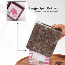 Load image into Gallery viewer, Marble Tissue Box Holder - Square
