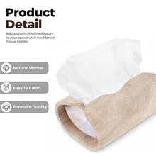 Load image into Gallery viewer, Marble Tissue Holder
