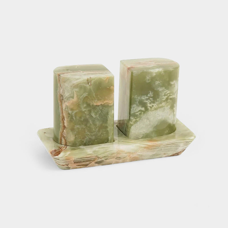 Salt and Pepper With Tray