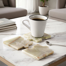Load image into Gallery viewer, Marble Puzzle Coaster Set of 4
