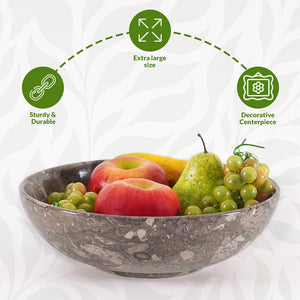 Marble Fruit Bowl