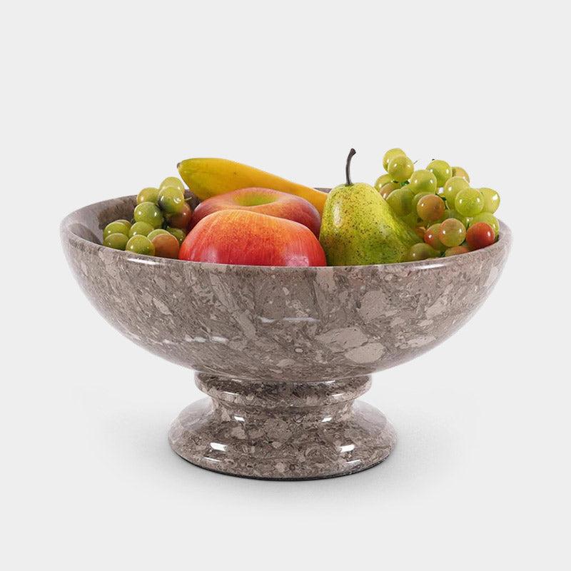 Chic 25cm Marble Fruit Bowl