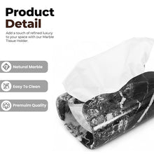 Load image into Gallery viewer, Marble Tissue Holder
