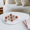 25cm Tic Tac Toe - Red & Coral