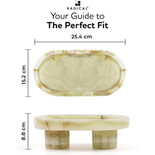 Load image into Gallery viewer, Marble Oval Tray with Stand

