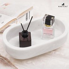 Load image into Gallery viewer, Marble Oval Bowl With Stand
