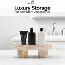 Load image into Gallery viewer, Marble Oval Tray with Stand
