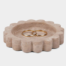 Load image into Gallery viewer, Round Jewellery Tray - Cloud Design

