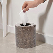 Load image into Gallery viewer, Round Trash Can With Cap
