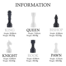 Load image into Gallery viewer, Marble 38cm Chess Set - Black &amp; White
