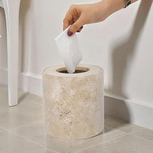 Load image into Gallery viewer, Round Trash Can With Cap
