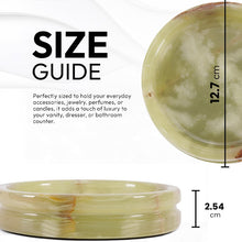 Load image into Gallery viewer, Marble Round Jewelry Tray
