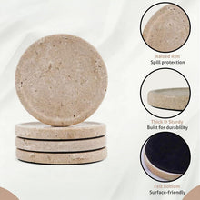 Load image into Gallery viewer, Coaster Plates - Depth Design - Set of 4
