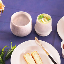Load image into Gallery viewer, Marble Butter Keeper With Lid
