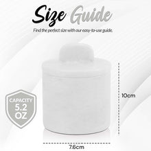 Load image into Gallery viewer, Marble Single Salt Cellar With Spoon
