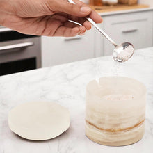 Load image into Gallery viewer, Marble Salt Cellar With Spoon
