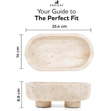 Load image into Gallery viewer, Marble Oval Bowl With Stand
