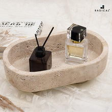 Load image into Gallery viewer, Marble Oval Bowl With Stand
