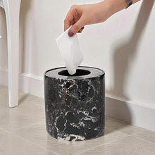 Load image into Gallery viewer, Round Trash Can With Cap
