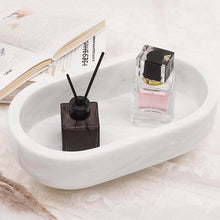 Load image into Gallery viewer, Marble Oval Bowl With Stand
