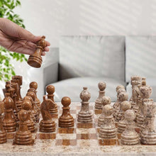 Load image into Gallery viewer, Chess board,chess set,marble chess set
