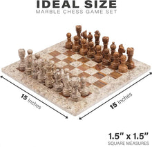 Load image into Gallery viewer, Chess board,chess set,marble chess set
