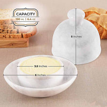 Load image into Gallery viewer, Handcrafted Marble Butter Dish
