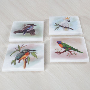 ArtMarble Coasters - Australian Birds