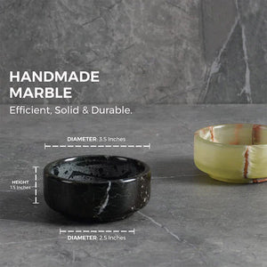 Marble Sauce Cups, Dipping Bowl Cup Set
