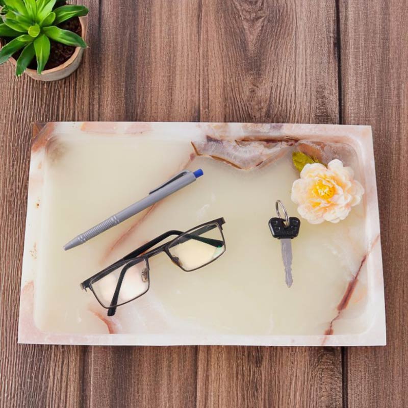 Marble Rectangular Tray