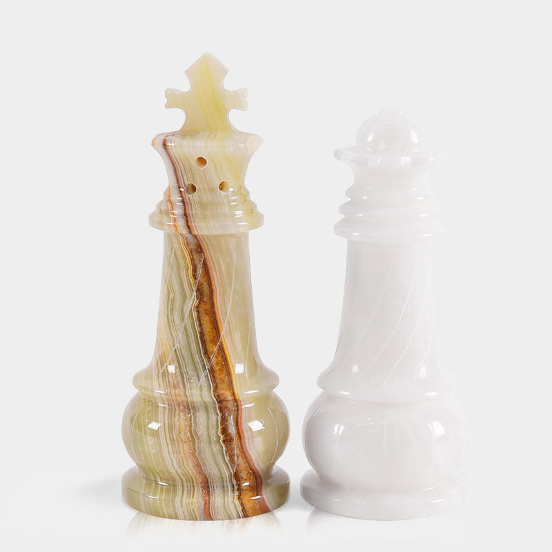 Salt & Pepper - Chess Design Set of 2