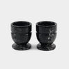Marble Egg Cups Set