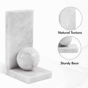 bookends, marble bookends, decorative bookends