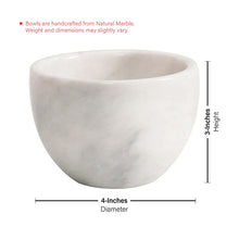 Load image into Gallery viewer, marble shaving bowl, multipurpose bowl

