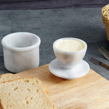 Load image into Gallery viewer, Marble Butter Crock

