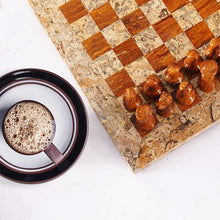 Load image into Gallery viewer, chess, chess set, marble chess set, chess board
