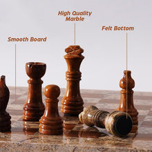 Load image into Gallery viewer, chess, chess set, marble chess set, chess board
