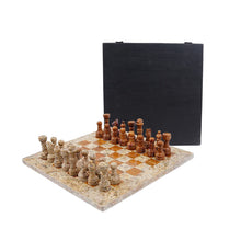 Load image into Gallery viewer, chess, chess set, marble chess set, chess board

