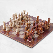 Load image into Gallery viewer, Chess board,chess set,marble chess set
