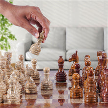 Load image into Gallery viewer, Chess board,chess set,marble chess set
