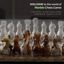 Load image into Gallery viewer, Chess board,chess set,marble chess set
