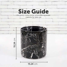 Load image into Gallery viewer, Round Trash Can With Cap
