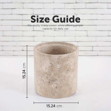 Load image into Gallery viewer, Round Trash Can With Cap
