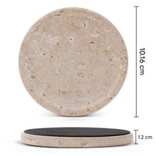 Load image into Gallery viewer, Coaster Plates - Depth Design - Set of 4
